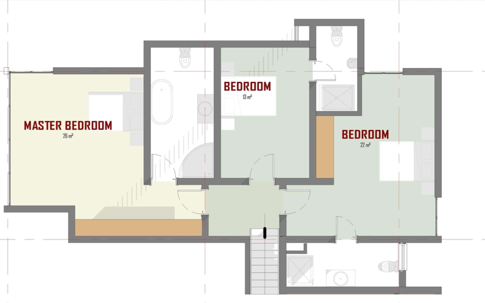 MAISSIONNETTE (TYPE 1) FLOOR TWO