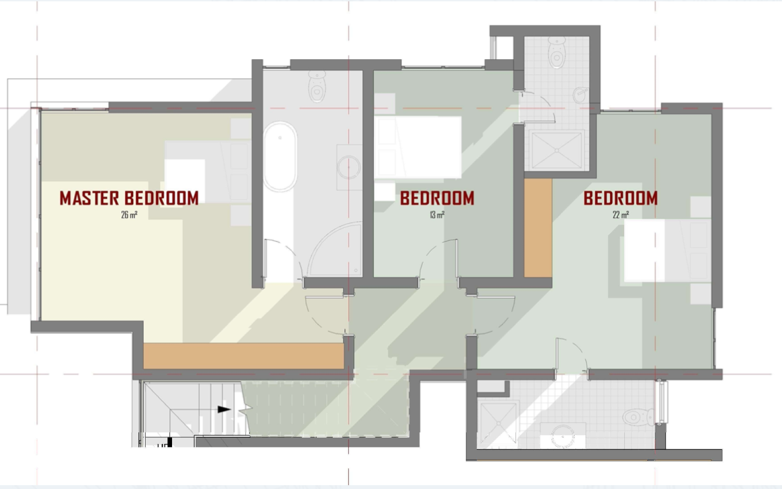 MAISSIONNETTE (TYPE 2) FLOOR ONE