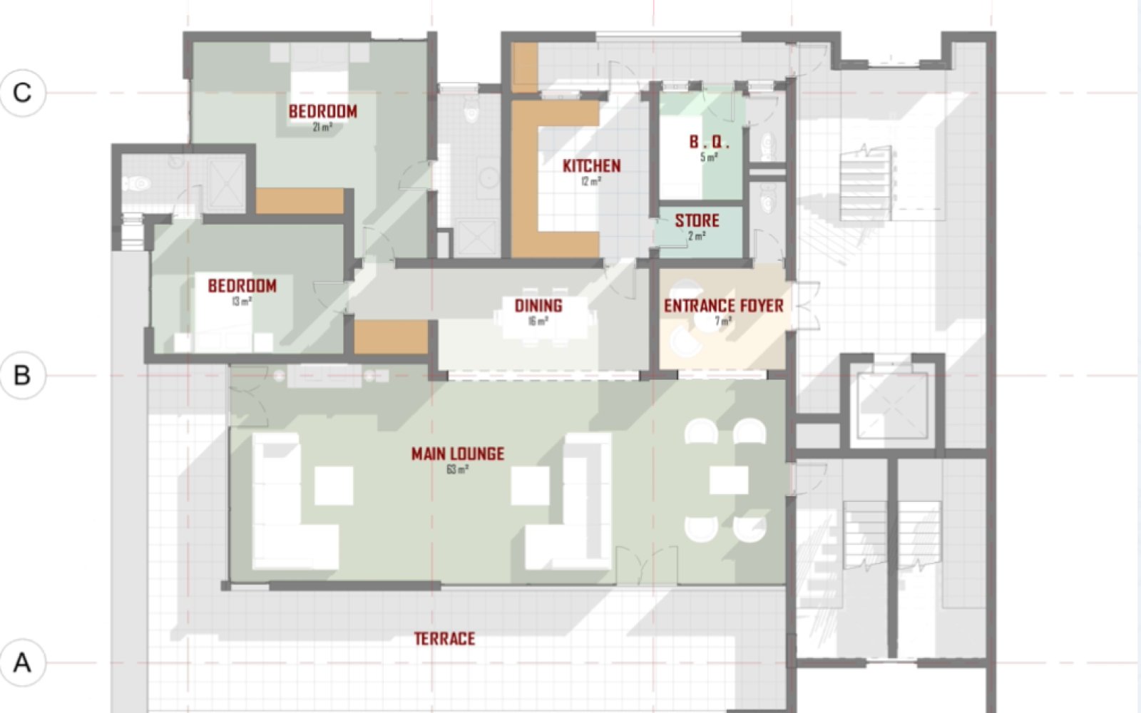 PENTHOUSE FLOOR ONE
