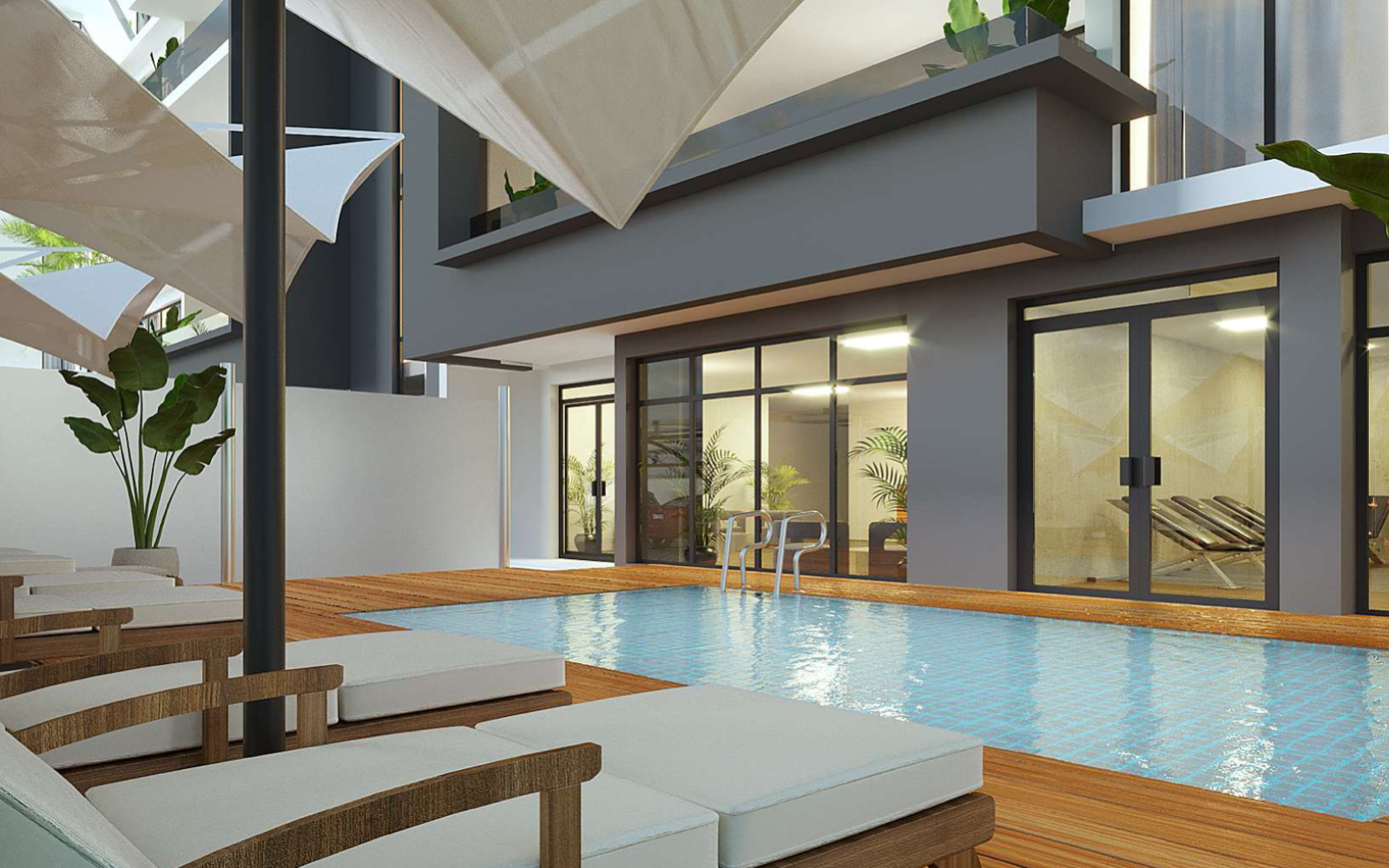 POOL SIDE VIEW